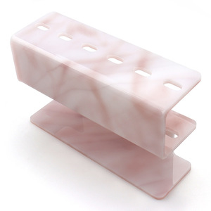 8 Hole Acrylic Tweezers Holder Rack Durable <b>Lash</b> <b>Extension</b> Tool Display Stand for Beauty Salon - Product Image 3