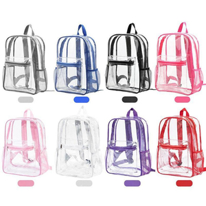 Wholesale Portable Water Resistant Clear Kids School Travel <b>Mini</b> <b>Backpack</b> Transparent Bags High School Wholesale Price - Product Image 5