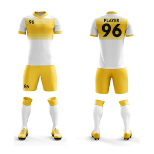 ชุดทีมฟุตบอลชายฤดูหนาวระดับเอลีท พร้อมชื่อและหมายเลขเสื้อแบบกำหนดเอง และกางเกงขาสั้นทรงปกติ - Product Image 1