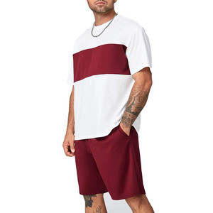 Ensemble short et chemise pour homme – Confort optimal pour les routines de fitness, l'entraînement en salle, les activités de plein air et les voyages – Tenue décontractée 100 % - Product Image 3