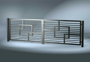 Puerta de entrada de doble hoja para casa y jardín de villa, de alta calidad y diseño moderno para mayor seguridad, desde INDIA. - Product Image 4