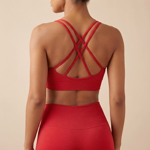 Conjunto Deportivo Seamless de Color Sólido para Yoga y Gimnasio, Cintura Elástica de Alta Elasticidad, Transpirable y Ecológico, Ropa Deportiva para Mujer - Product Image 5