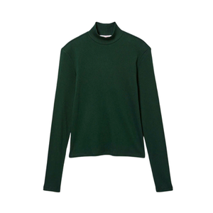 Sudadera extragrande personalizada con cuello falso jersey de lana de algodón pesado - Product Image 5