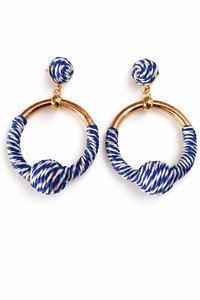 Pendientes de Cuentas Antiguos para Mujer, Estilo Bohemio Étnico, Hechos a Mano, Chapados en Oro Rosa, con Lentejuelas, Joyería para Fiestas, Venta al por Mayor, Alta Calidad - Product Image 2