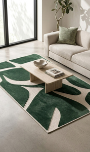 Alfombra Hecha a Mano con Técnica Tufted, Alfombra de Primera Calidad - Product Image 2