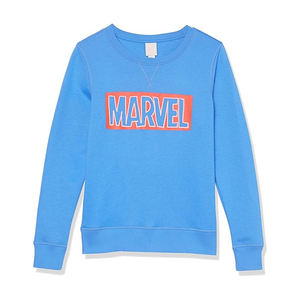 Sudaderas con Estampado Gráfico para Mujer, Cuello Redondo, Corte Holgado, Manga Larga, Felpa Suave, Mezcla de Algodón, Ropa Casual Urbana - Product Image 1