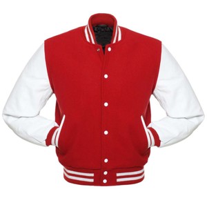 Stylish Unisex Wool Stand Collar Varsity <b>Jacket</b>-Geometric Patchwork Design High Quality Warm <b>Winter</b> Casual Wear - Product Image 3