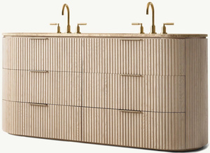 Mueble de Baño Moderno de Madera Sólida VIET FURNITURE, Aparador de Baño de Vietnam - Product Image 2