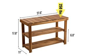 Zapatero de Madera Simple de Varias Capas con Altura Ajustable, Estrecho, Resistente, Antipolvo, No Plegable, Minimalista y Moderno - Product Image 3