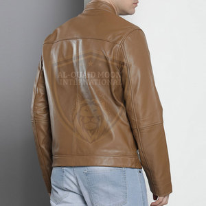 Hot Sale <b>Light</b> Weight <b>Men</b> Leather <b>Jacket</b> Quality Made New Arrival <b>Men</b> Leather Winter <b>Jacket</b> - Product Image 2