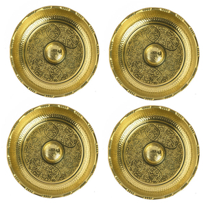 Bol de hammam élégant en laiton, lavabo de bain au design personnalisé, accessoire de salle de bain de style turc - Product Image 3