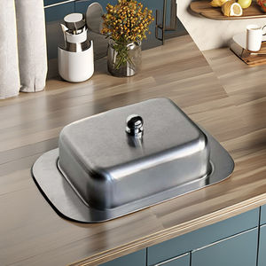 Beurrier en acier antique - Product Image 1