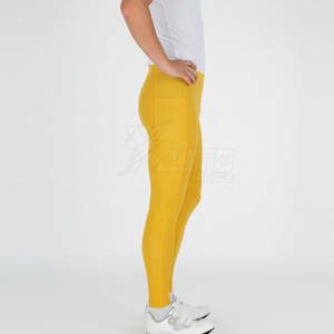 Custom Logo Printed <b>Men</b> <b>Cycling</b> <b>Tights</b> Durable Stretch Material Customized Team Name Supportive Padding for Team Training Wear - Product Image 3