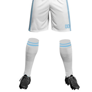 Custom Summer Sports Training Suit for <b>Men's</b> & Children's Soccer Teams Competition Uniform Name Printing Short Sleeves For <b>Men's</b> - Product Image 6