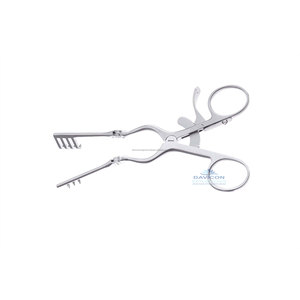Retractores Manuales Autoajustables BECKMAN/WEITLANER de 3*4 Puntas Afiladas de 18 cm, Instrumentos Quirúrgicos de Acero Inoxidable, Aprobados por CE e ISO - Product Image 2