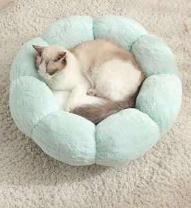 Hua Cheng Nid pour chat moderne et durable, tissage en fil de coton pur, matelas pour animaux de compagnie, chats, chiens, toutes saisons, lavage mécanique, carton - Product Image 4