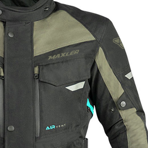 Veste de moto d'hiver pour homme en textile léger, ajustement réglable, protection contre les chocs, panneaux respirants, tissu durable - Product Image 6