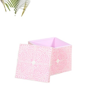 Caja de Joyería de Madera Hecha a Mano de Lujo, Ecológica y Personalizable, con Forro de Terciopelo, Estilo Industrial, Forma Personalizada, Almacenamiento Elegante para Anillos - Product Image 2