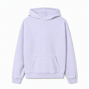 Sweat-shirt à capuche oversize pour homme, avec poche en polaire perlée, vêtement d'hiver décontracté, coupe classique, personnalisable - Product Image 2