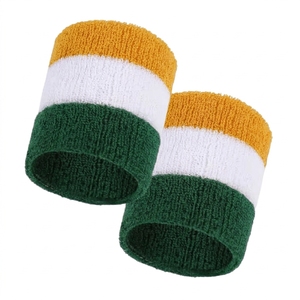 Bandeau de poignet fin, respirant et doux en polyester et coton pour le basketball et le badminton, ajustement universel - Product Image 4