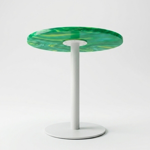 Mesa de Comedor de Plástico Reciclado, Diseño Moderno, Impermeable, Duradera, Ecológica, Apilable, Fácil de Montar, Fácil de Limpiar, para Exteriores - Product Image 3