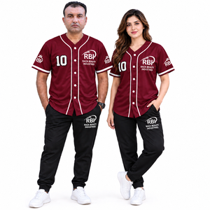 Maillot de baseball pour homme adulte, imprimé numérique, en tissu mesh polyester, antibactérien, séchage rapide, respirant, grande taille, anti-UV, entièrement imprimé à l'avant - Product Image 4