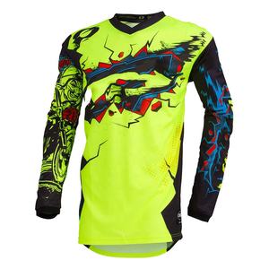 Jersey de Motocross Personalizado por Sublimación, Manga Larga, Logotipo en Relieve, Transferencia de Calor, Transpirable y de Secado Rápido - Product Image 5
