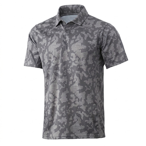 Camiseta Polo de Manga Corta con Camuflaje de Diferentes Colores, de Secado Rápido, Diseño Casual, Camisetas Polo Personalizadas al por Mayor - Product Image 4