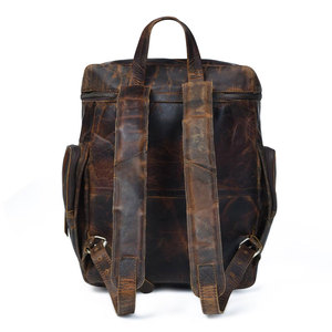 Mochilas de Cuero Genuino de la Mejor Calidad, Bolsos de Cuero Totalmente Personalizados Más Vendidos, Nuevas Mochilas de Cuero de Diseño Personalizado a la Moda - Product Image 1