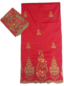 El último y deslumbrante George Wrapper nigeriano de The Timeless Grace con bordados y un intrincado diseño de trabajo de calado para bodas. - Product Image 4