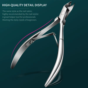 Coupe-cuticules professionnel en acier inoxydable, outil de manucure et pédicure de précision pour l'élimination impeccable des peaux mortes - Product Image 2