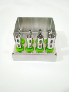 Kit de 8 Piezas de Fresas Dentales Manuales de Acero Inoxidable de la Mejor Calidad, Personalizadas para Implantes Dentales, 2026 - Product Image 2