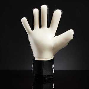 Football Goalkeeper Gloves Full Finger <b>PU</b> Non Slip Adjustable Wrist Strap Hook Loop Closure Unisex Sports - Product Image 1