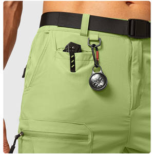 Shorts de randonnée légers pour hommes, shorts de travail d'extérieur pour hommes, pour voyages, golf, camping, pêche, décontractés, avec plusieurs poches. - Product Image 4