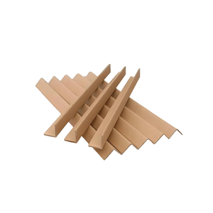 Custom Logo V Shape Paper <b>Edge</b> Protectors Cardboard <b>Corner</b> <b>Guard</b> Reinforced Kraft Packaging Protection OEM - Product Image 1
