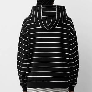 Sweat-shirt à capuche imperméable en molleton 100 % coton pour femme, design décontracté, tissu respirant, sans doublure, idéal pour l'hiver - Product Image 3