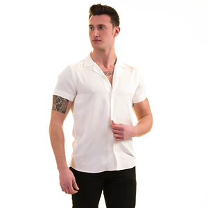 Chemise hawaïenne pour homme à manches longues, boutonnée, style safari, chemise de plage pour le printemps - Product Image 2