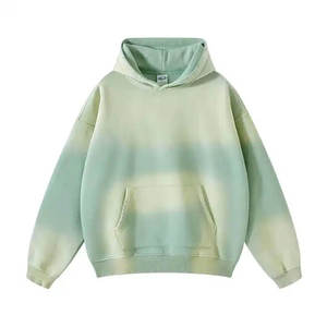 Sudadera con Capucha Vintage 100% Algodón Lavado al Ácido para Hombre, Sudadera de Invierno de Alta Calidad con Efecto Stone Washed, Serie High Street, Sudaderas Ajustadas para Gimnasio - Product Image 4