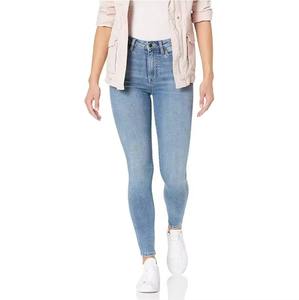 Nuevos Jeans de Mezclilla para Mujer, Cómodos, Ajustados, Transpirables, de Cintura Alta, con Logotipo Personalizado - Product Image 1