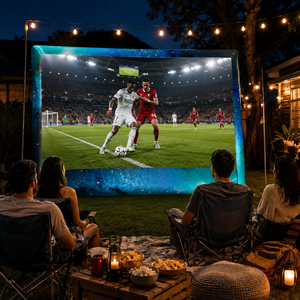 Pantalla Inflable Gigante Personalizada para Cine al Aire Libre con Proyector, para Fiestas y Eventos en el Patio Trasero, Alquiler - Product Image 4