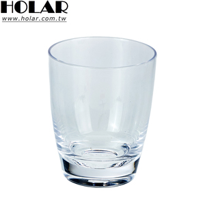 [Holar] Vasos de Agua de Plástico Transparente de 9 oz, Diseño Minimalista, Alta Calidad, Hechos en Taiwán, para Fiestas al Aire Libre y Restaurantes - Product Image 1