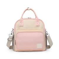 COLOR TRAVEL Sac bandoulière tendance d'été, design double compartiment, taille moyenne, en polyester, fermeture éclair, pour les voyages mère et bébé