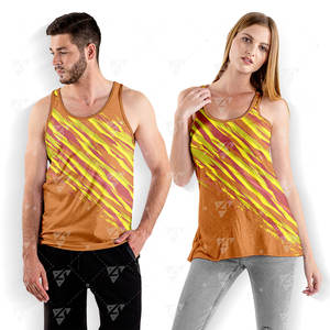 Camiseta sin Mangas para Hombre, Estilo Musculoso, Color Sólido Informal, Diseño Único, Ecológica, de Secado Rápido, Nueva Llegada - Product Image 1