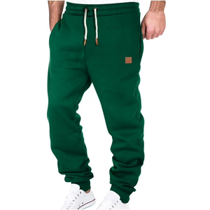 Pantalones Deportivos Ligeros y Transpirables para Hombre, Pantalones de Fitness de Secado Rápido para Verano, en Material de Poliéster y Algodón Sólido - Product Image 3