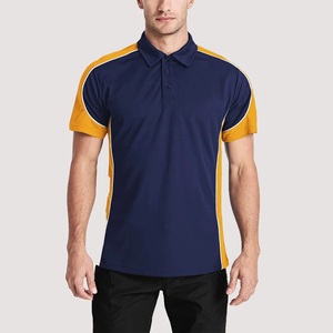 Chemise à manches courtes unie pour homme, vert, blanc, marine, décontractée, en toile, mélange polyester/coton, séchage rapide, 180g, impression personnalisée, coupe classique - Product Image 6