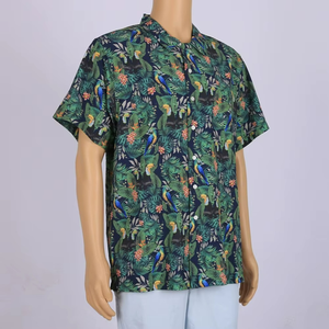 Chemises d'été pour hommes à imprimé Hawaï, vente en gros, chemises de plage personnalisées, chemises de loisirs florales magnifiques - Product Image 1