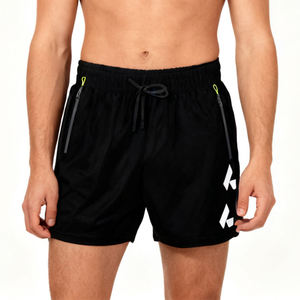 Shorts de course pour hommes, séchage rapide, extensibles, légers, personnalisés, pour la course à pied, la salle de sport et les activités de plein air - Product Image 4