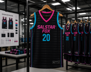 Maillot de basket personnalisé pour homme – Haut en mesh tendance, séchage rapide, polyester, sublimation, col en V, très demandé, best-seller - Product Image 6