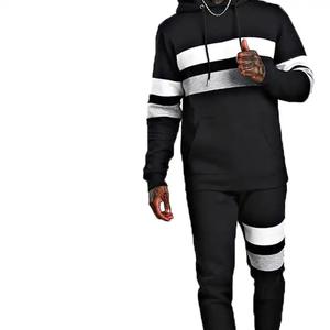 Chándal Deportivo de Invierno para Hombre con Capucha y Forro Polar, de Secado Rápido, Ecológico, 100% Algodón, Servicio OEM Disponible - Product Image 1