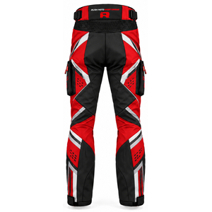Pantalones de Motociclismo para Exteriores, Unisex, Tela Ligera, Resistentes al Viento, Impermeables, Protectores, Pantalones Cardura - Product Image 4